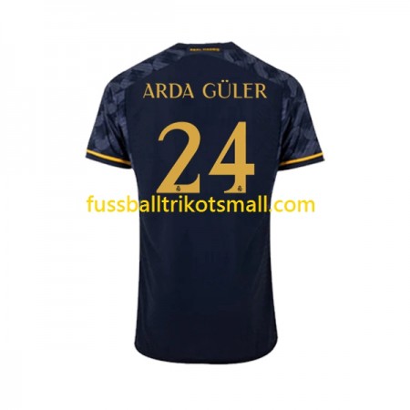 Fußballtrikots Real Madrid Arda Guler 24 2023-2024 Kurzarm Auswärts-trikot kaufen
